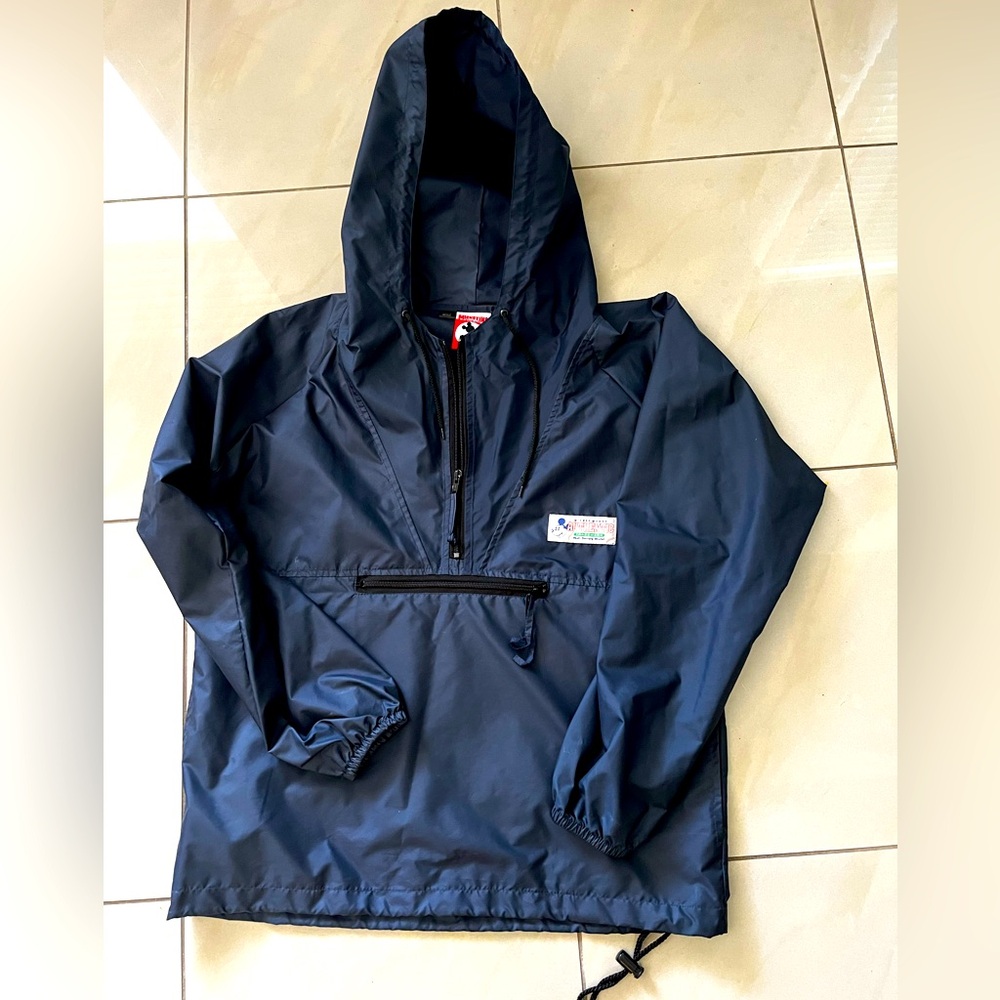 Mickey Mouse Navy Blue Unisex Hooded Parka